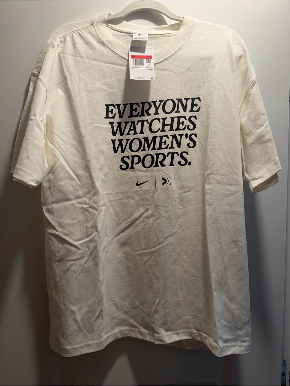 Nike and Togethxr White T-Shirt